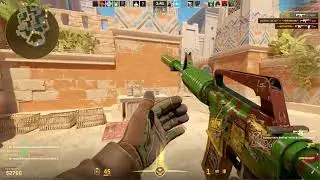 Counter Strike 2 Casual Anubis POG won the game.