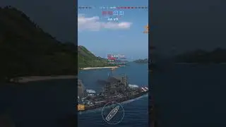 A small tap #wowslegends #worldofwarshipslegends #playstation #xbox #consolegaming #shorts