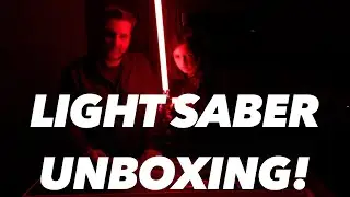 CROSS GUARD LIGHT SABER UNBOXING! BY TIGOOLA