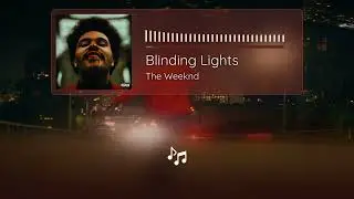 The Weeknd - Blinding Lights | Lyrics 4K