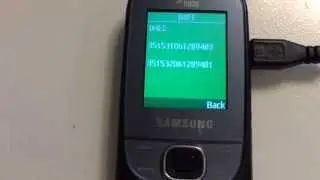 SAMSUNG E2202 DUOS / IMEI REPAIR / SIGNAL REPAIR / CODES READING USING FURIOUSGOLD