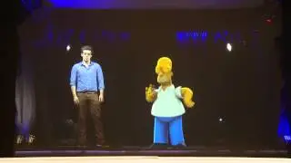 Homer Musion Interaction