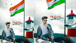 PicsArt Republic Day Photo Editing || republic day photo editing || 26 January Photo Editing