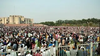 Never seen such a huge funeral before - millions of people gathered for Hadi's funeral.