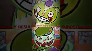 Flippy / Fliqpy (HTF Mondo Media) VS Bio Nutty (HTF Amnesia)