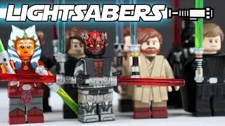 CUSTOM LIGHTSABERS - LEGO Compatible Hilts from NatesMinifigs