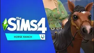 Jordan Learns How To Ride A Horse | The Sims 4 Horse Ranch 🤠