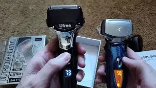 Ufree Electric Razor & 7 Blade IPX7 Head Shaver - Replacing Old Panasonic Arc