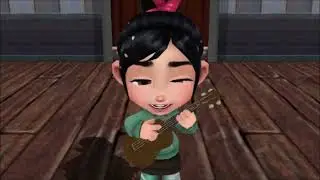 MMD - Vanellope Von Schweetz Sings Row Row Row Your Boat