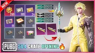 🔥New Pubg Crate Opening 504+Crate Crates in Korea