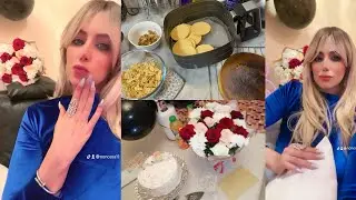 عيد ميلادي بنفس اليوم احتفلنا مرتين🎂🎁🎉🎈مفاجأه حلوه وتحهيزات الكيك🥰🫶🏻