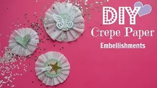 Diy Embellishments: Crepe Paper Rosettes - Build Your Stash #7