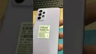 Первый взгляд Samsung A52 а525 Новая модель 2021 года