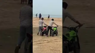 Mini biker friends 😎😎 #minimotorbike #biker #dirtbike