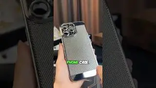 Cool Metal Case for iPhone 12-15 Pro Max Plus 💨📱#gadgets #shorts