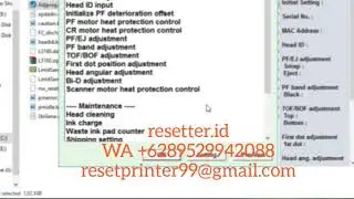 Reset Epson L3160 with keygen resetter.id