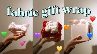 withwendy: fabric gift wrap basics
