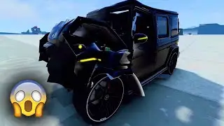 Sturdy car + Speed + Concrete Wall