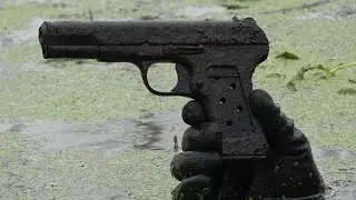 Metal detecting in a swamp, excavations Yuri Gagarin