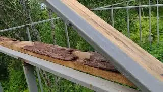 Теплица своими руками. Часть 3.1. Двускатная крыша.