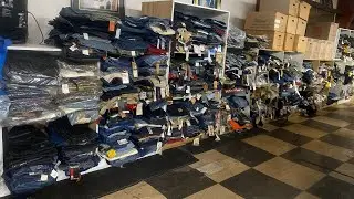 Vintage Old Stock Y2k HipHop Clothing Warehouse Walkthrough Auction Preview LIVE @1pm EST Wednesday