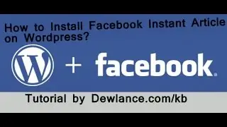 How to setup facebook instant article for facebook   Step by Step
