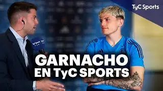 ALEJANDRO GARNACHO EN TyC SPORTS 🔥 