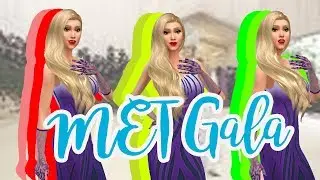 Met Gala //  The Sims 4 CAS // KimChi Gamer