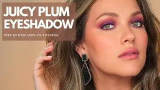 If You Have Green Eyes! You Must Try Purple Plum Makeup Trend You Need to Try