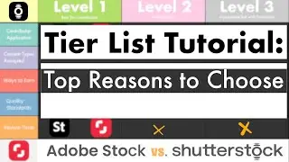 Adobe Stock vs Shutterstock Tier List: A Comparison of Adobe Stock and Shutterstock for Your Content
