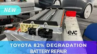 82% Toyota battery DEGRADATION and REPAIR