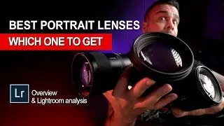 3 BEST PORTRAIT LENSES FOR SONY | FULL FRAME | Lightroom Comparison