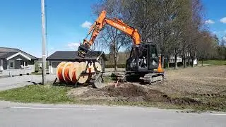 [MFØ] 🚧🎥👌🎥🦺Fibergraving ved Eidsberg Stasjon Våren 2020 med ET Sprengnings Service AS🦺🎥👌🎥🚧