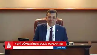 İlk İBB Meclis Toplantısı Ekrem İmamoğlu Yönetiminde Yapılıyor...