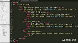 6   Codeigniter Tutorials   Insert Data into Mysql Database Table HD