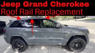 Jeep Grand Cherokee WK2 Plastic Roof Rail/Molding Replacement