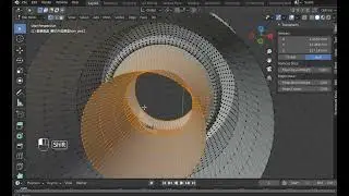 Blender Channels are filled to enhance the strength of the 3D printed structure