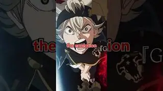 Proving Asta has Magic in Black clover.
