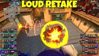 Loud Retake in VCT | LOUD vs Optic Gaming | Valorant