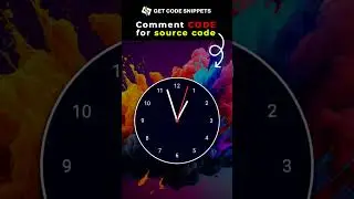 Create Easy Analog Clock Using HTML CSS & JavaScript 