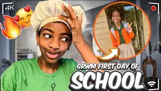GRWM FOR MY LAST FIRST DAY OF ELEMENTARY SCHOOL !!! 📚IM A FIFTH GRADER !!👩🏽‍🎓