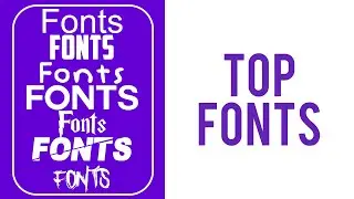 Top Fonts for Video Editing in 2023 (Fonts Pack)