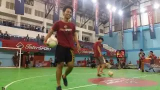 Ardhi VS Rizal. Final InterSport freestyle football championship 2016
