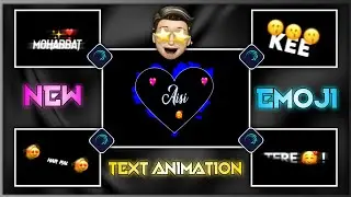 Alight motion emoji text presets |Alight Motion Text Presets
