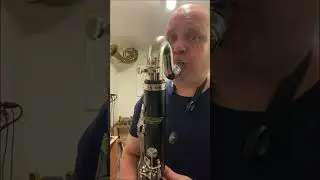 Holton bass clarinet test play
