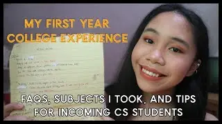 FIRST YEAR COMPUTER SCIENCE SUBJECTS! | How I Survived My First Year in College (BSCS) (Philippines)