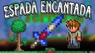 Como conseguir la espada encantada en terraria para telefono