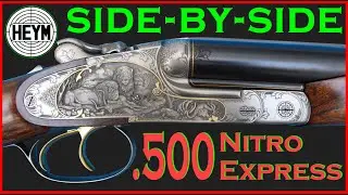 🥇Heym🥇 .500 Nitro Express Side-by-side. 🐘Double Barrel Elephant Rifle 🐘