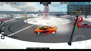 (Roblox) Mclaren P1 On Frosty Forest
