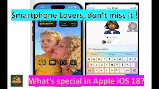 Apple's iOS 18 Revolution | Apple Intelligence for iPhone, iPAD, Mac | iOS 18 for smartphone lovers